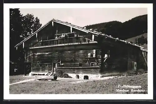 AK Mondsee, Freilichtmuseum Mondseer Rauchhaus