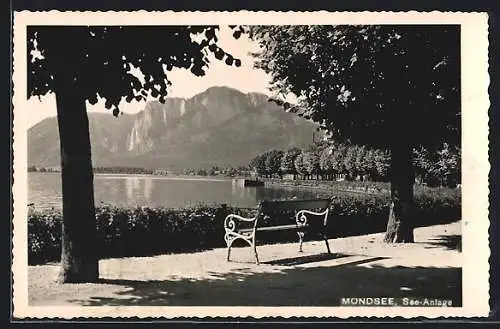 AK Mondsee, Ansicht der See-Anlage