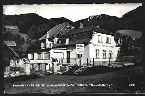 AK Prigglitz bei Gloggnitz, Pension Prigglitzerhof