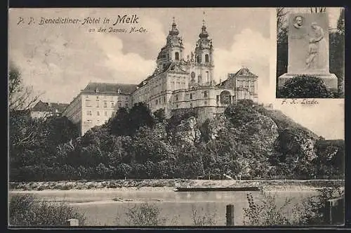 AK Melk an der Donau, P. P. Benedictiner-Abtei, F. X. Linde