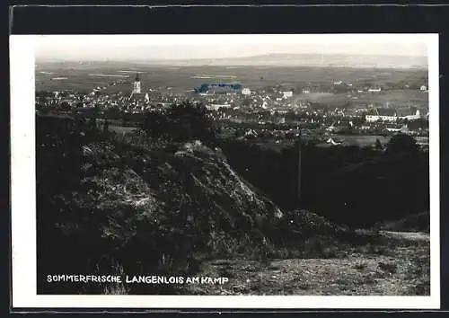 AK Langenlois am Kamp, Teilansicht mit Kirche