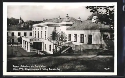 AK Wien, Schloss Pötzleinsdorf, Jugendgästehaus d. Stadt Wien, Geymüllergasse 1