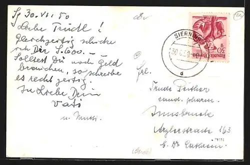 AK Steyr /O.-Ö., Partie an der Enns mit Michaelerkirche