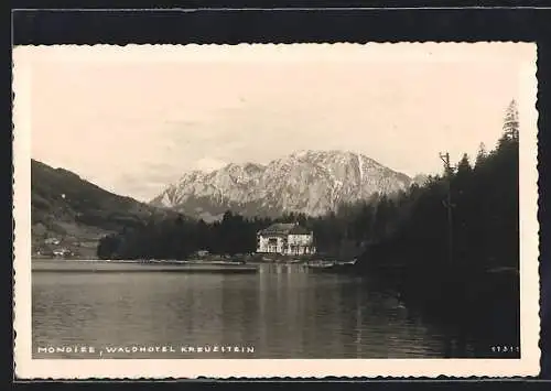 AK Mondsee, Waldhotel Kreuzstein
