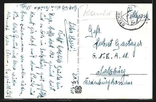 AK Steyr /Oberdonau, Teilansicht im Sonnenschein