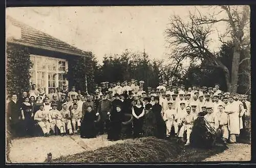 AK Ebenhausen im Isartal, Vereinslazarett Holzen der Prinzessin-Witwe Arnulf und des Prinzen Heinrich von Bayern