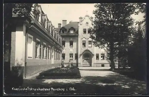 AK Penzberg i. Obb., Ansicht vom Knappschaftskrankenhaus