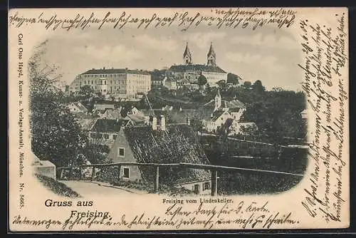 AK Freising, Blick vom Lindenkeller