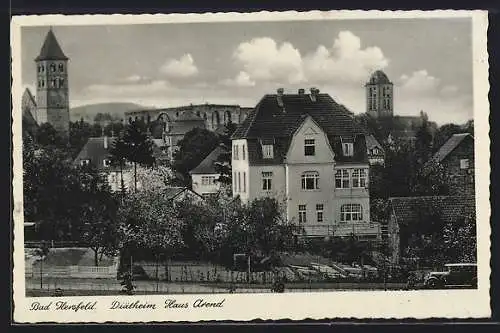 AK Bad Hersfeld, Diätheim Haus Arend