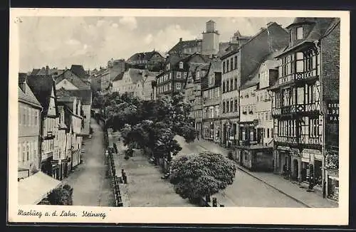 AK Marburg a. d. Lahn, Häuser am Steinweg