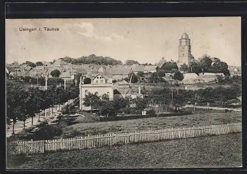 AK Usingen / Taunus, Totalansicht