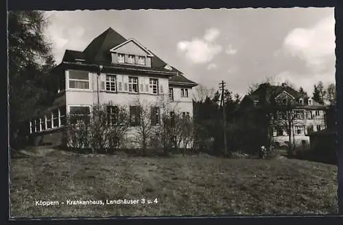 AK Köppern, Krankenhaus, Landhäuser 3 und 4