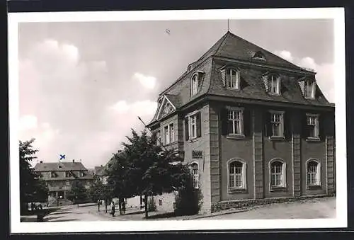 AK Usingen im Taunus, Wilhelmystrasse und Wilhelmyhaus