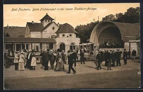 AK Bad Nauheim, Frühkonzert in der neuen Trinkkur-Anlage