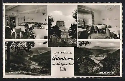 AK Winterberg /Hochsauerland, Gaststätte Astenturm, In. Herbert Dölling