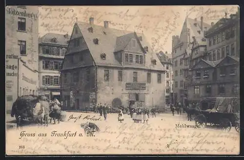 AK Alt-Frankfurt, Partie an der Mehlwaage