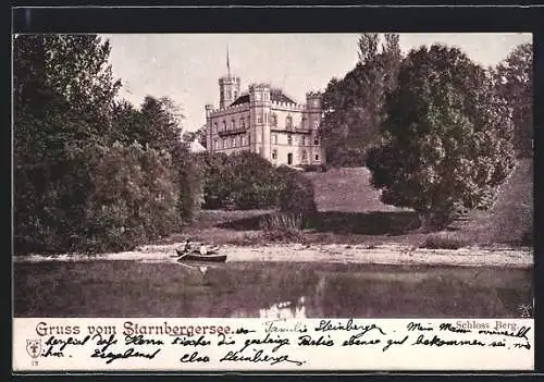 AK Berg am Starnberger See, Schloss Berg
