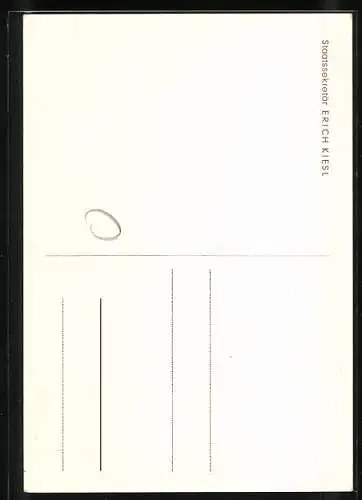 AK Erich Kiesl, Staatssekretär