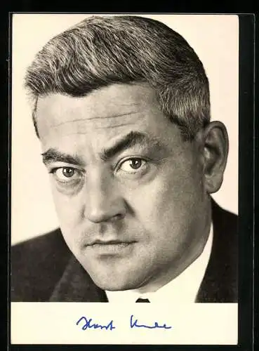 AK Portrait des Chefs des Bundeskanzleramtes Horst Ehmke