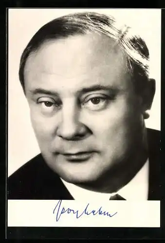 AK Georg Leber, Bundesminister für Verkehr