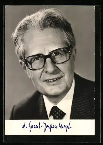 AK Dr. Hans-Jochen Vogel, Mitglied des SPD-Präsidiums, BRD