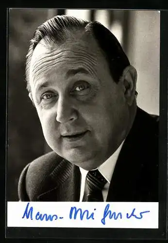 AK Hans-Dietrich Genscher, deutscher FDP-Politiker und Bundesinnenminister