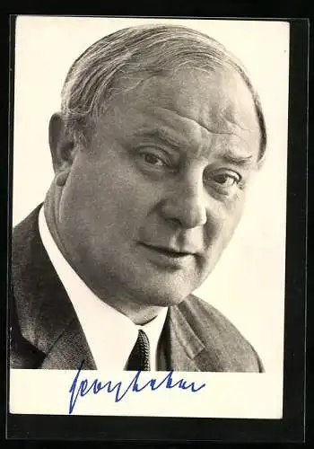 AK BRD, Georg Leber, Md B, Bundesminister der Verteidigung, Mitglied des SPD-Präsidiums