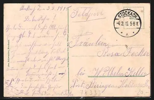 AK Stockach, Gasthof z. Löwen in der Hauptstrasse