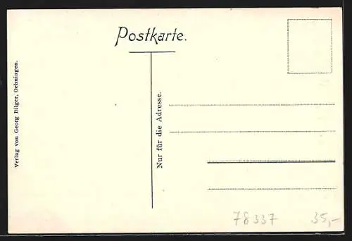 AK Oehningen /Baden, Strassenpartie mit Gasthaus zum Engel