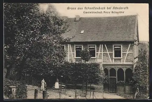 AK Schnellenbach /Ründeroth, Gasthaus Peter Schneider