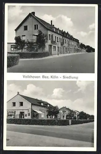 AK Volkhoven / Köln, Gasthaus Thomas, Siedlung