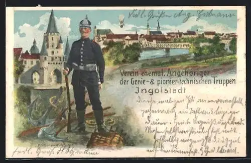 AK Ingolstadt, Verein ehem. Angehöriger der Genie- und pionier-trechnischen Truppen, Uniform