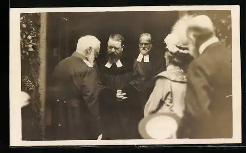 AK Ansbach / Mfr., Besuch von König Ludwig III. mit Königin und Prinzessinnen 1914