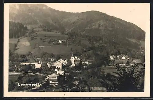 AK Türnitz, Lehenrotte, Ortsansicht aus der Vogelschau