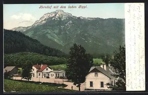 AK Kernhof, Teilansicht mit hohen Gippl