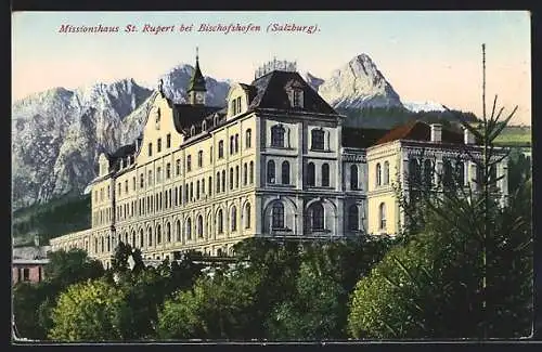 AK Bischofshofen /Salzburg, Missionshaus St. Rupert