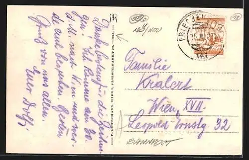 AK Scheiblingkirchen /N.-Oe., Ortsansicht aus der Vogelschau