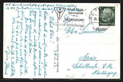 AK Maribor, Ortsansicht mit Brücke