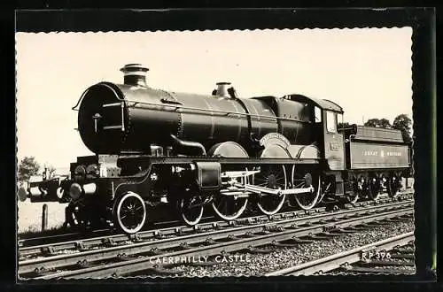 AK Dampflokomotive Caerphilly Castle der Great Western