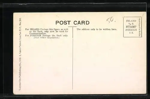 AK L.B. & S.C.R., Ten Wheeled Tank Locomotive No. 595, englische Eisenbahn