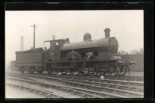 AK Dampflokomotive No. 1980, englische Eisenbahn