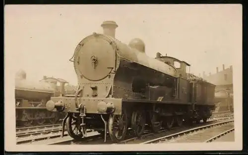 AK Dampflokomotive, englische Eisenbahn