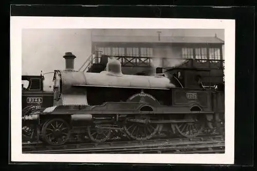 AK Dampflokomotive No. 1972, englische Eisenbahn