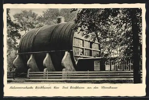 AK Bad Dürkheim, Naturweinschenke Dürkheimer-Fass