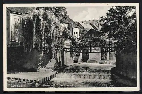 AK Zweibrücken, Brücke über den Schwarzbach