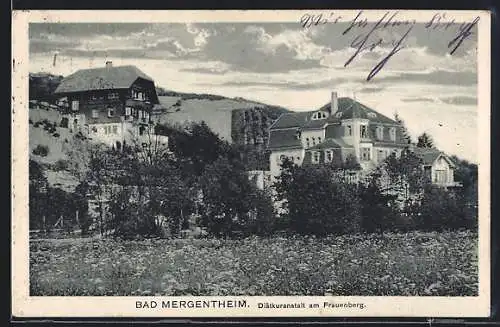 AK Bad Mergentheim, Diätkuranstalt am Frauenberg