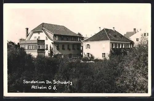 AK Altheim, Sanatorium von Dr. Schwartz