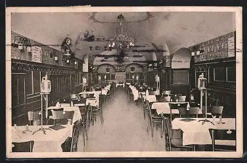 AK Wien, Gasthaus und Künstlertheater Apollo, Biertunnel, Gumpendorfer Strasse 63