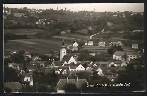 AK Bad Waltersdorf /Ost-Stmk., Blick über die Dächer