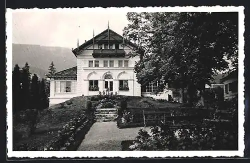 AK Radegund am Schröckel, Kurhaus mit Garten